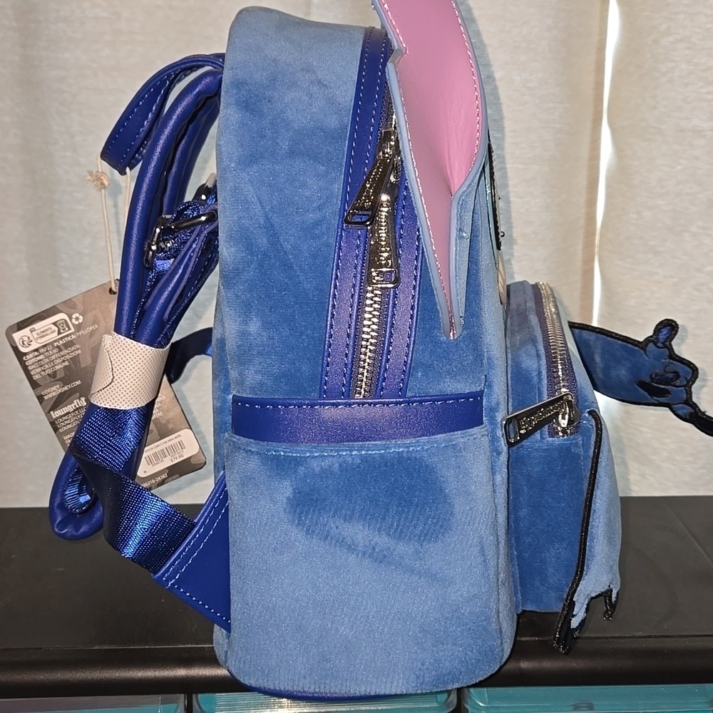Loungefly Disney Stitch Shaka Backpack (Flocked) - Picture 4 of 4